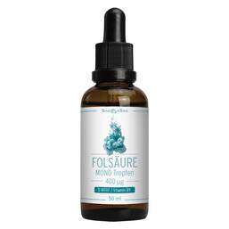 Abbildung: Folsäure Mono 400 µg 5-Mthf Tropfen zum Einnehmen 50 ml, Tropfen zum Einnehmen PZN 17277183