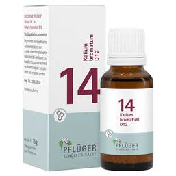 Abbildung: Biochemie Pflüger 14 Kalium bromatum D 12 Globuli 15 g, Globuli PZN 17278277