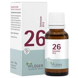 Abbildung: Biochemie Pflüger 26 Selenium D 12 Globuli 15 g, Globuli PZN 17278426