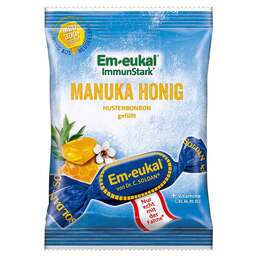 Abbildung: EM Eukal Bonbons Manuka-Honig gefüllt zuckerhaltig 75 g, Bonbons PZN 17292797