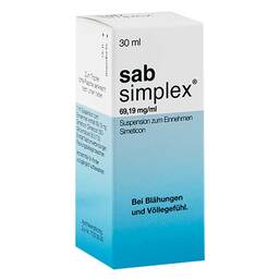 Abbildung: Sab simplex Suspension - Kohlpharma 30 ml, Suspension zum Einnehmen PZN 17293124