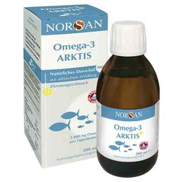 Abbildung: Norsan Omega-3 Arktis mit Vitamin D3 flüssig Flüssigkeit, 200 ml PZN 17297866