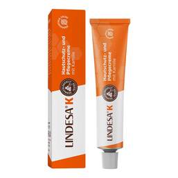Abbildung: Lindesa K Hautschutz- und Pflegecreme 50 ml, Creme PZN 17298481
