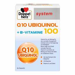 Abbildung: Doppelherz Q10 Ubiquinol 100 system Kapseln Kapseln, 60 St PZN 17305689