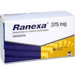 Abbildung: Ranexa 375 mg Retardtabletten 60 St, Retard-Tabletten PZN 17308251