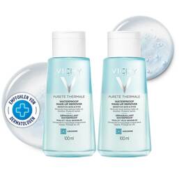 Abbildung: Vichy Purete Thermale Augen Make-up Ent.wasserf.DP 2X100 ml, Lösung PZN 17315044