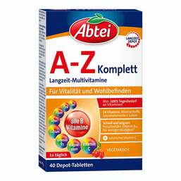 Abbildung: Abtei A-Z Komplett Tabletten Tabletten, 40 St PZN 17364769