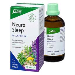 Abbildung: Neuro Sleep Melatonin Tropfen Salus 100 ml, Tropfen zum Einnehmen PZN 17364887