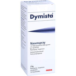 Abbildung: Dymista Nasenspray 137 µg / 50 µg / Sprühstoß 23 g, Nasenspray PZN 17370474