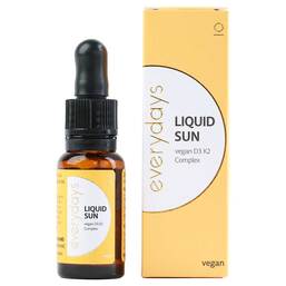 Abbildung: Everdays Liquid Sun vegan D3 + K2 Öl Öl, 20 ml PZN 17370907