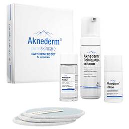 Abbildung: Aknederm Daily Cosmetic Set normal skin 1 P, Kombipackung PZN 17371752