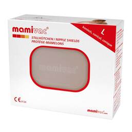 Abbildung: Mamivac Stillhütchen konisch L 28 mm 2 St PZN 17373426