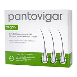 Abbildung: Pantovigar vegan Kapseln Kapseln, 30 St PZN 17380030