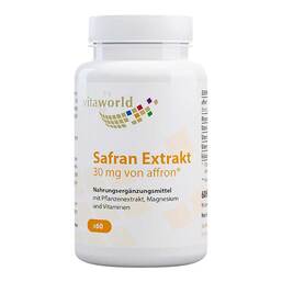 Abbildung: Safran Extrakt 30 mg Kapseln 60 St, Kapseln PZN 17388563