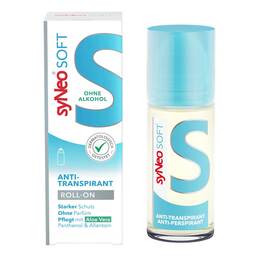 Abbildung: syNeo 5 soft Antitransparent ohne Alkohol Roll-on unisex 50 ml, Flaschen PZN 17393340
