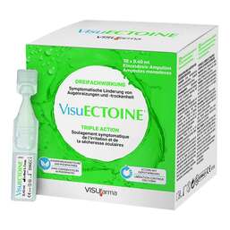 Abbildung: Visuectoine Augentropfen 30X0.4 ml, Augentropfen PZN 17394032