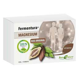Abbildung: Fermentura Magnesium Tabletten 60 St, Tabletten PZN 17398018
