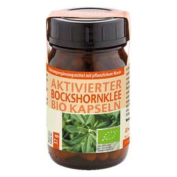 Abbildung: Bockshornklee Aktiviert bio vegan Kapseln Kapseln, 90 St PZN 17411032