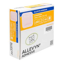 Abbildung: Allevyn Adhesive 10x10 cm haftende Wundauflage 10 St, Verband PZN 17413887