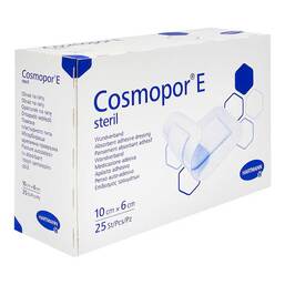 Abbildung: Cosmopor E steril 6x10 cm 25 St, Pflaster PZN 17414102