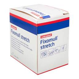 Abbildung: Fixomull stretch 5 cmx10 m 1 St, Pflaster PZN 17414148
