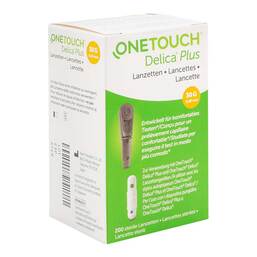 Abbildung: One Touch Delica Plus Nadellanzetten 200 St, Lanzetten PZN 17414349