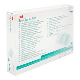 Abbildung: Tegaderm 3M Film 10x12 cm 1626W 50 St, Pflaster PZN 17414361