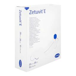Abbildung: Zetuvit E Saugkompressen steril 20x20 cm 15 St, Kompressen PZN 17414390