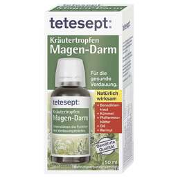 Abbildung: Tetesept Kräutertropfen Magen-Darm Tropfen, 50 ml PZN 17415998