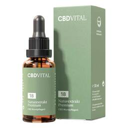 Abbildung: Naturextrakt Premium 18% CBD Tropfen, 30 ml PZN 17416615