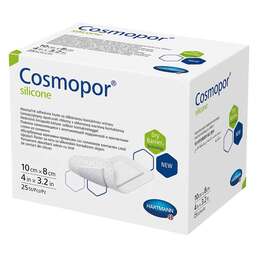 Abbildung: Cosmopor® silicone Wundverband 8x10 cm Verband, 25 St PZN 17417715