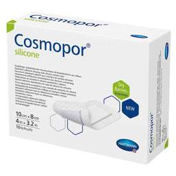 Abbildung: Cosmopor® silicone Wundverband 8x10 cm 10 St, Verband PZN 17417767