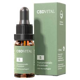 Abbildung: Naturextrakt Premium 5% CBD Tropfen, 10 ml PZN 17419832