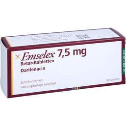 Abbildung: Emselex 7,5 mg Retardtabletten 98 St, Retard-Tabletten PZN 17421906