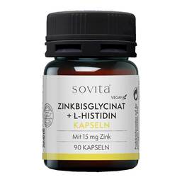 Abbildung: Sovita Zinkbisglycinat + L-Histidin Kapseln 90 St, Kapseln PZN 17421941
