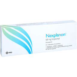 Abbildung: Nexplanon Implantat 1 St, Implantat PZN 17440513