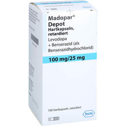 Abbildung: Madopar Depot Hartkapseln retardiert 100 St, Retard-Kapseln PZN 17441576