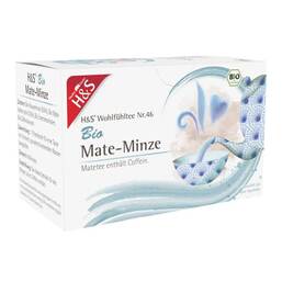Abbildung: H&S Bio Mate-Minze Filterbeutel 20X1.8 g, Filterbeutel PZN 17442564