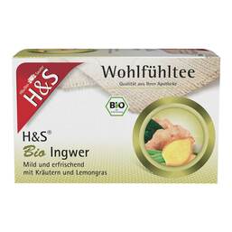 Abbildung: H&S Bio Ingwer Filterbeutel 20X2 g, Filterbeutel PZN 17442570