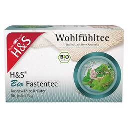 Abbildung: H&S Bio Fastentee Filterbeutel Filterbeutel, 20X1.5 g PZN 17442593