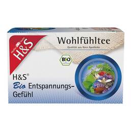 Abbildung: H&S Bio Entspannung Filterbeutel 20X1.8 g, Filterbeutel PZN 17442601