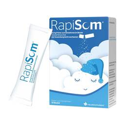 Abbildung: RapiSom® 25 mg Pulver zum Einnehmen im Beutel Pulver, 10X25 mg PZN 17444907