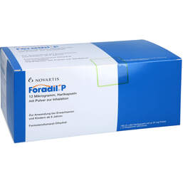 Abbildung: Foradil P + 3 Inhalatoren Hartkapseln mit Pulver zur Inhalation 3X60 St, Hartkapseln mit Pulver zur Inhalation PZN 17448035