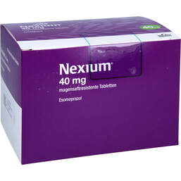 Abbildung: Nexium 40 mg magensaftresistente Tabletten 90 St, Tabletten magensaftresistent PZN 17448182
