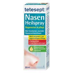 Abbildung: tetesept Nasen Heilspray 20 ml, Spray PZN 17448377