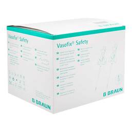 Abbildung: Vasofix Safety Kanüle 20 G 1,1x33 mm 50 St, Kanüle PZN 17456069