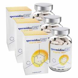 Abbildung: Spermidinelife Original 365 + Kapseln 3X60 St, Kapseln PZN 17467498
