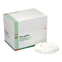 Abbildung: Pro-Ophta Augenkompresse 5,3x6,6 cm steril 5 St, Kompressen PZN 17491700