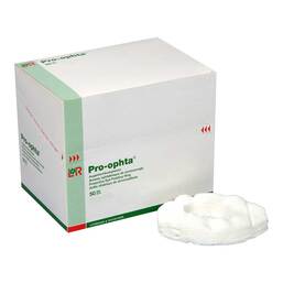 Abbildung: Pro-Ophta Augenkompresse 5,3x6,6 cm unsteril 50 St, Kompressen PZN 17491746