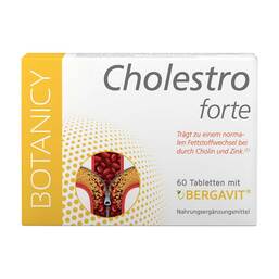 Abbildung: Botanicy Cholestro forte mit Bergavit Tabletten Tabletten, 60 St PZN 17504414